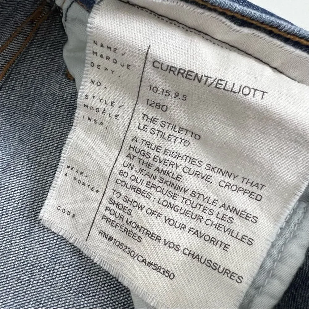 Current / Elliott Star Printed Jeans